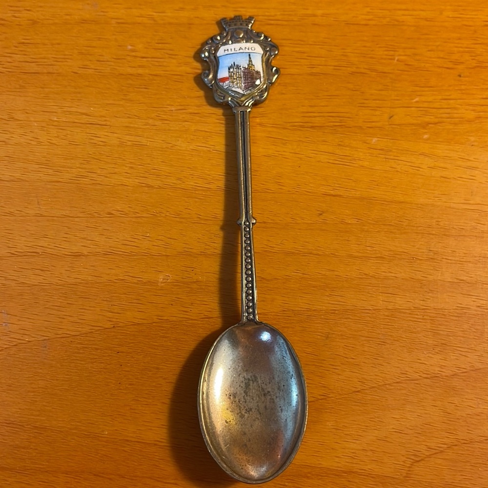 Vintage Milano Old Italian Relic Spoon